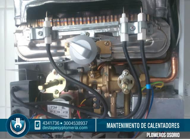 mantenimiento de calentadores