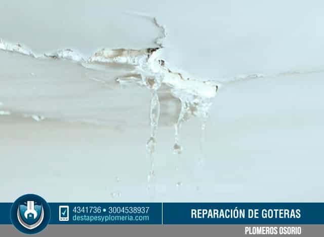 Arreglo de goteras y filtraciones servicio de impermeabilización