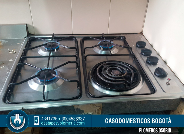 instalación de estufas