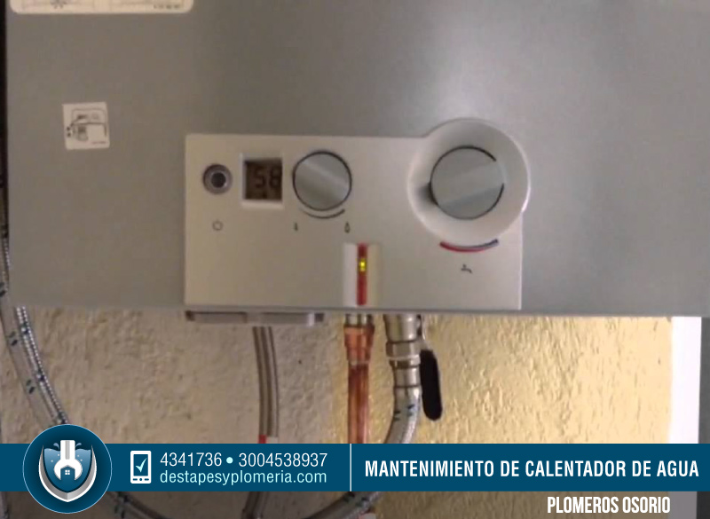 instalación de calentadores