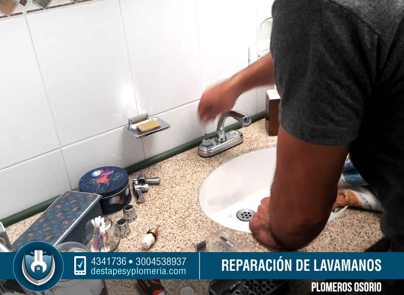 Reparación de lavamanos